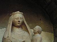 Nevers - Eglise Saint Etienne - Statue de la Vierge (style bourguignon)